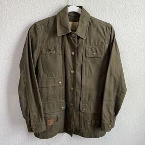 Lauren Ralph Lauren Vintage Maine Fly Fishing Jacket Women's S Green Gorpcore